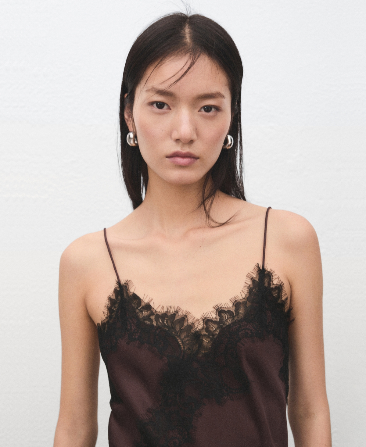 Mango Women's Lace Top