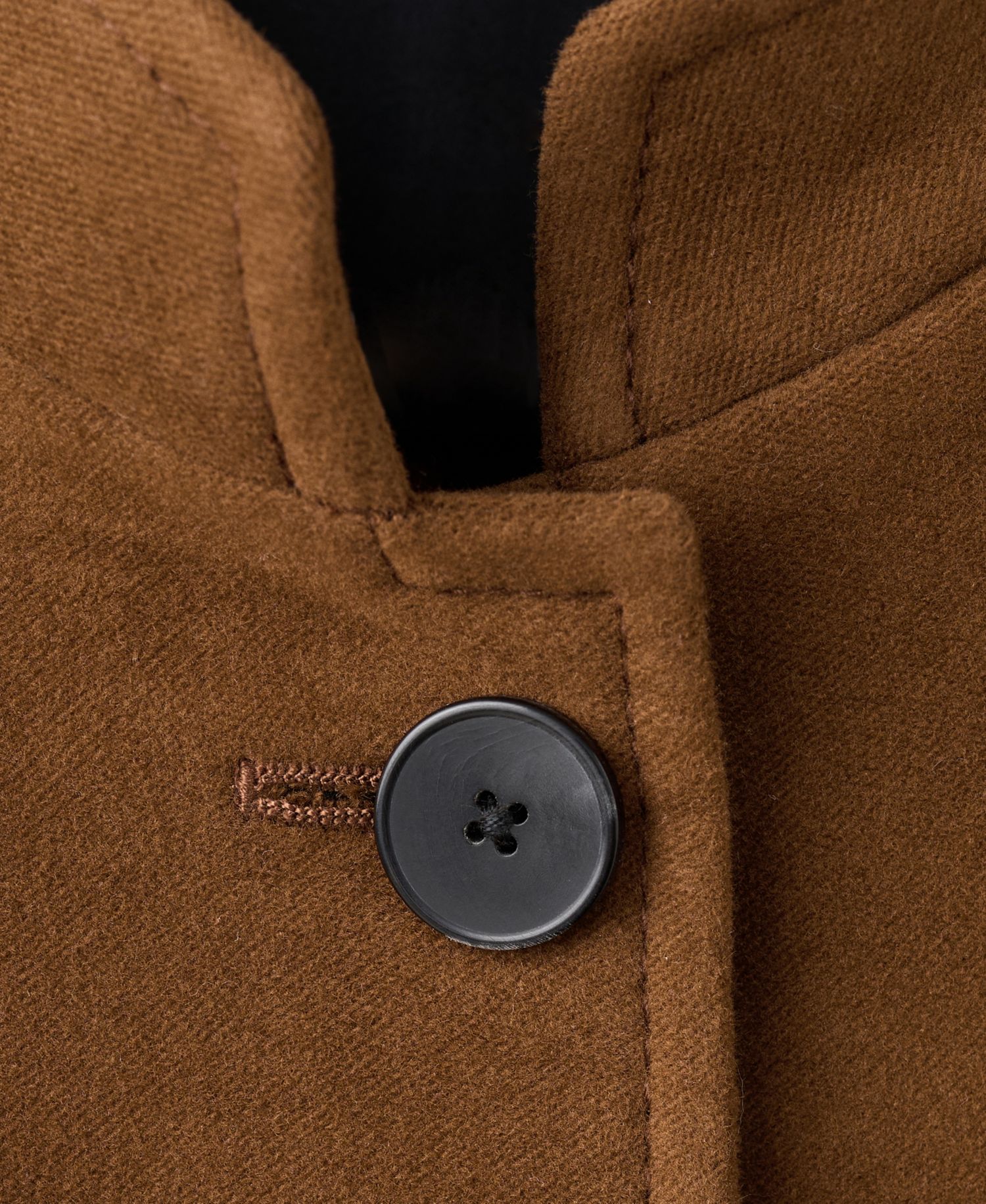 Women's Pockets Collarless Jacket
