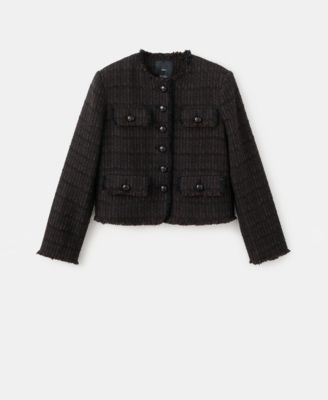 Women's Pocket Tweed Jacket