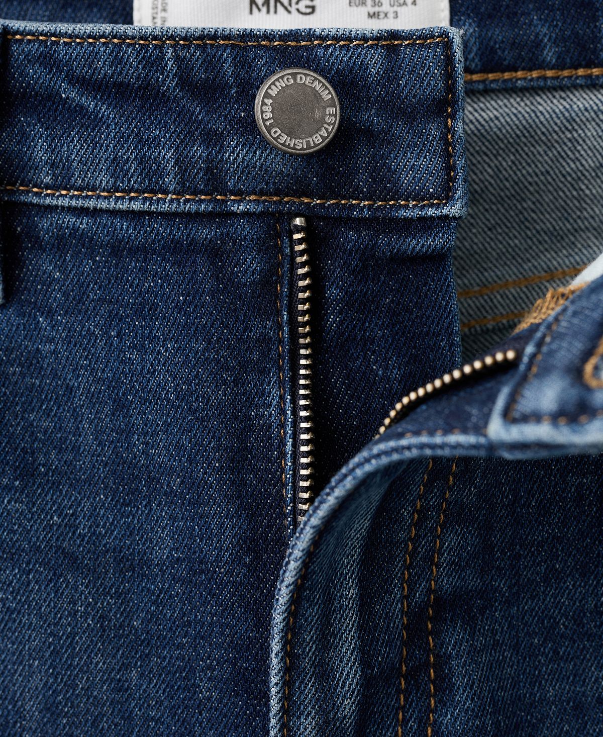 Mango Women's Mid-Rise Skinny Jeans view 3 — MAYCSS fashion products