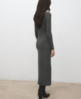 Women's Fitted Sweater Dress