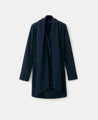 Women's Foulard Draped Dress