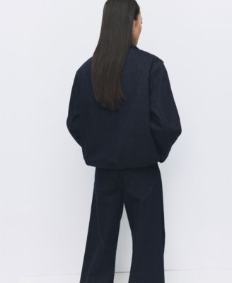 Women's Fur Collar Denim Jacket