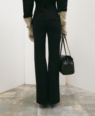 Women's Side Slit Knit Pants