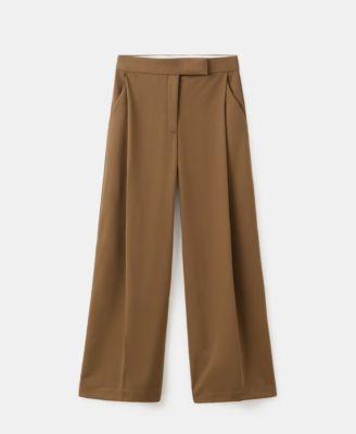 Women's Pleated Wide Leg Pants
