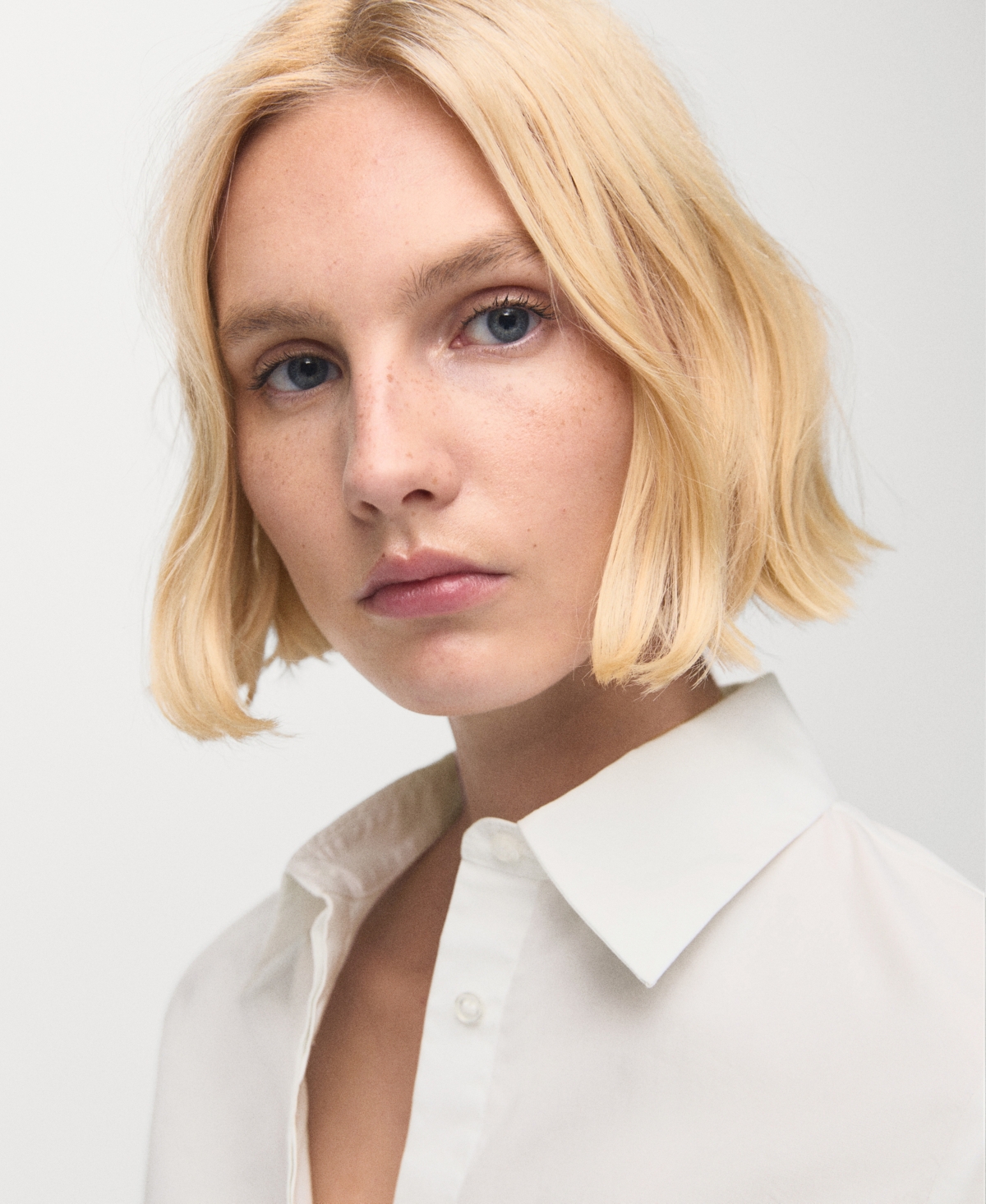 Mango Women's Slim-Fit Poplin Shirt