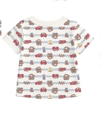 Baby Boys' Cars T-Shirt & Shortall, 2-Piece Set