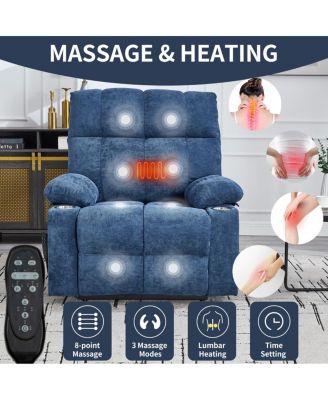 Oversized Power Lift Recliner for Big & Tall with Massage & Heat