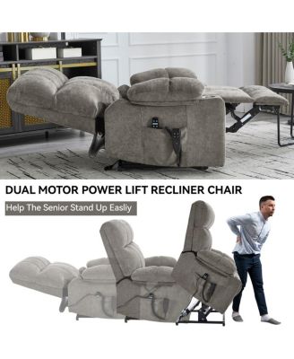 Oversized Power Lift Recliner for Big & Tall with Massage & Heat