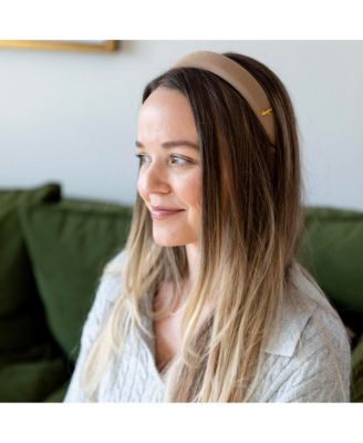 Women's Classic Padded Headband - Light Brown