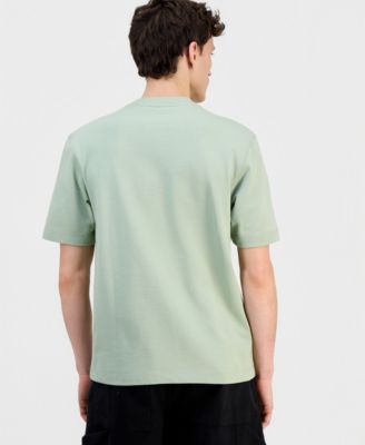 Men's Cotton Solid-Color Pocket T-Shirt