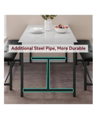 Kitchen Table Dining Table Set For 4  for Dining Room, Home Office, Living Room