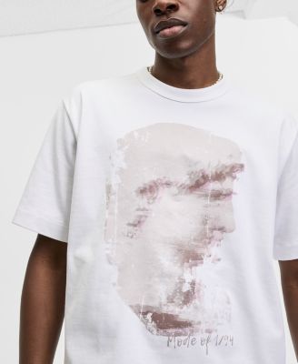 Men's Relaxed-Fit Statue Graphic T-Shirt