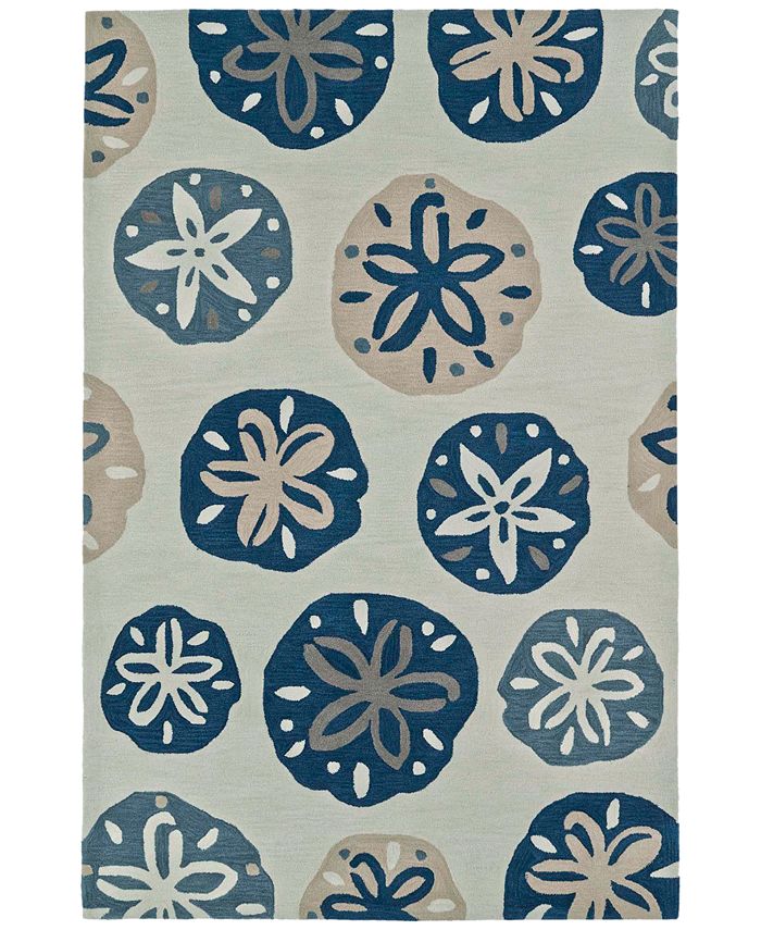 D Style CLOSEOUT! Macy's Fine Rug Gallery Seaside SE11 5'X7'6" Area Rug