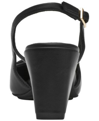 Women's Renetta Slingback Block Heel Pumps