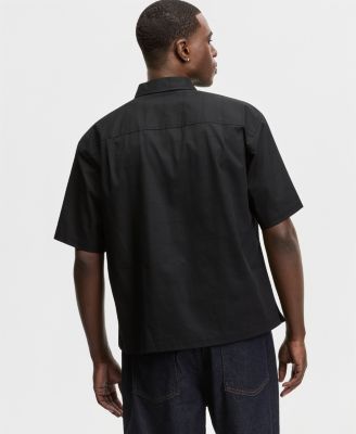 Men's Relaxed-Fit Short-Sleeve Ripstop Shirt