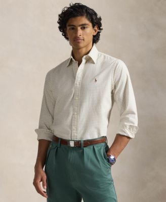 Men's Long-Sleeve Oxford Shirt