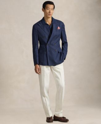 Men's Modern-Fit Glen Plaid Jacket