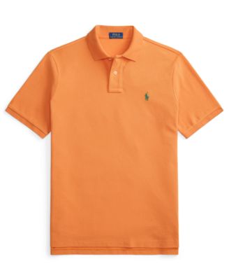 Men's Custom Slim Fit  Mesh Polo