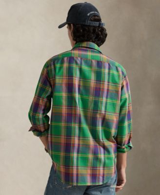 Men's Long-Sleeve Oxford Shirt