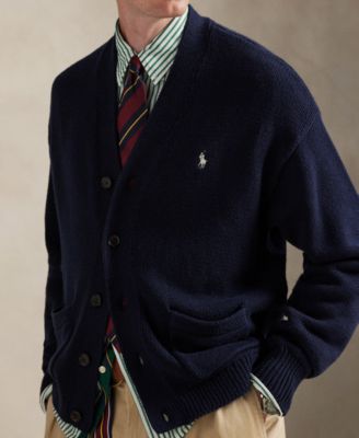 Men's Relaxed-Fit V-Neck Cardigan