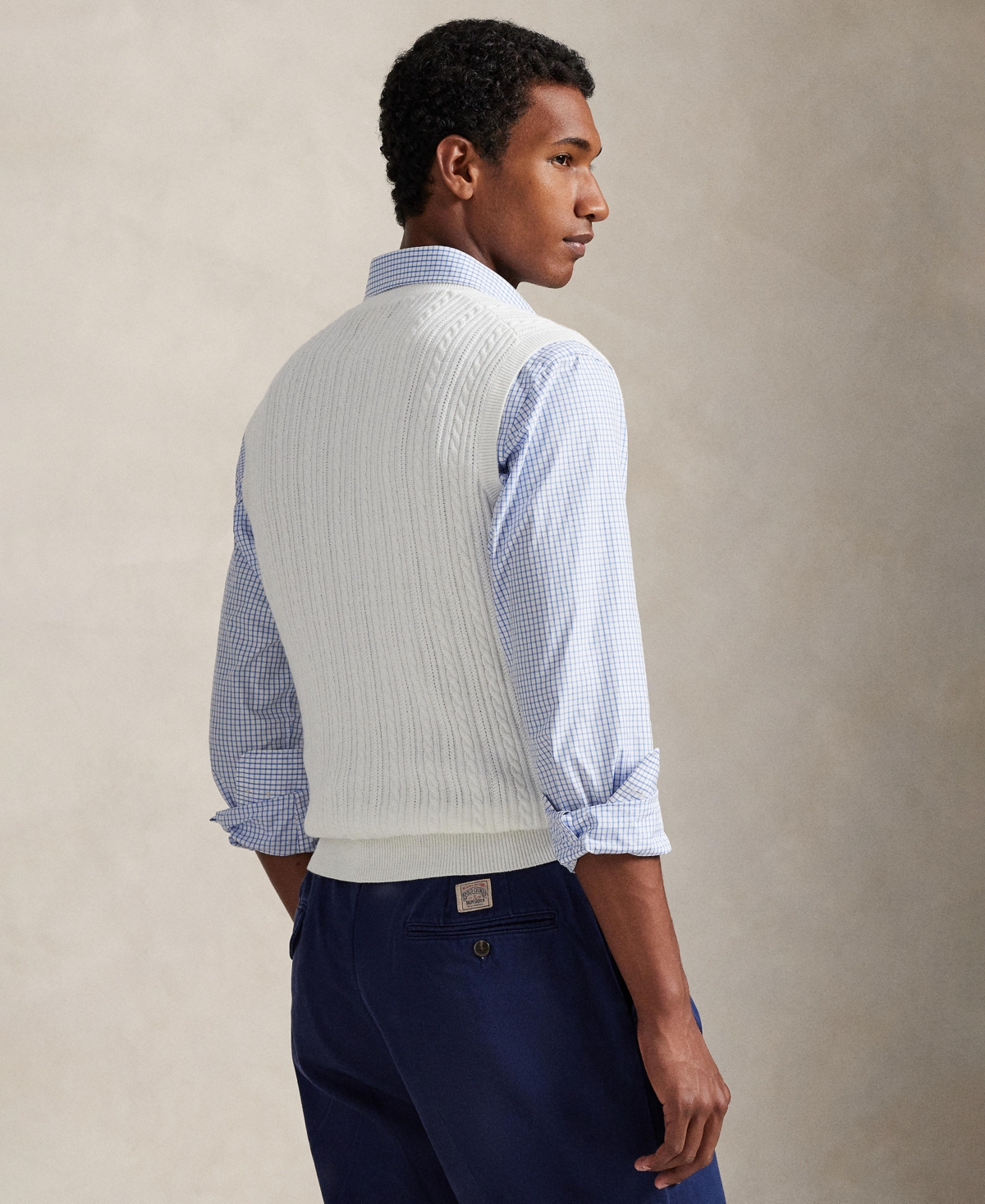 Polo Ralph Lauren Men's Cable-Knit Sweater Vest