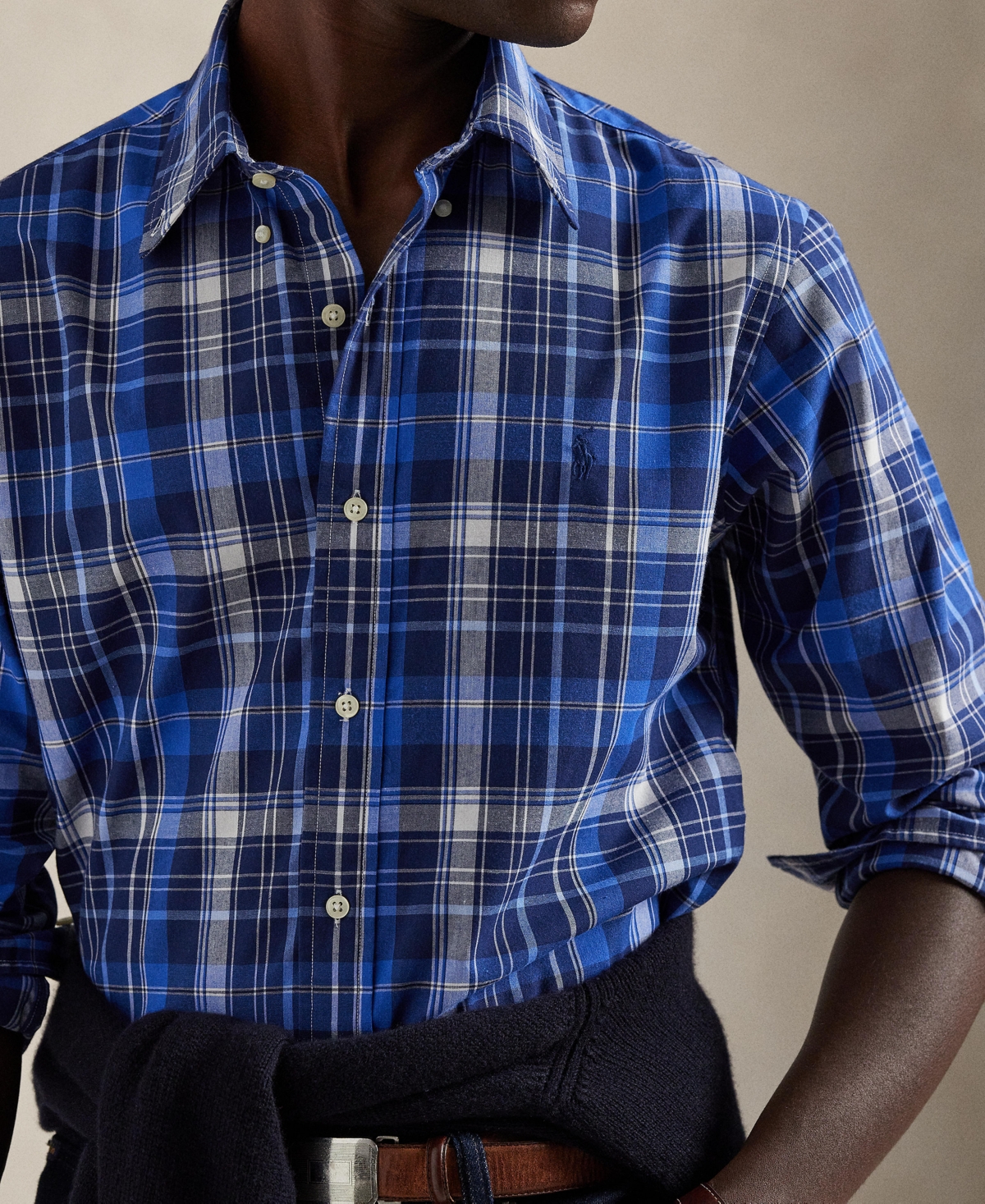 Polo Ralph Lauren Men's Classic-Fit Plaid Performance Shirt