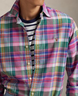 Men's Long-Sleeve Oxford Shirt