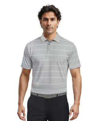 Men's Striped Classic-Fit Golf Polo Shirt