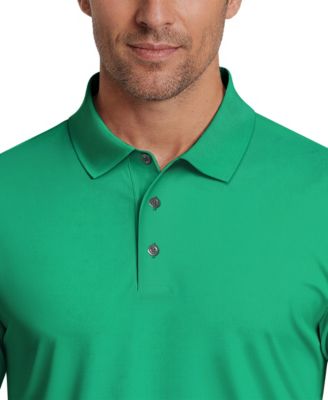 Men's Airflux Solid Mesh Short Sleeve Golf Polo Shirt