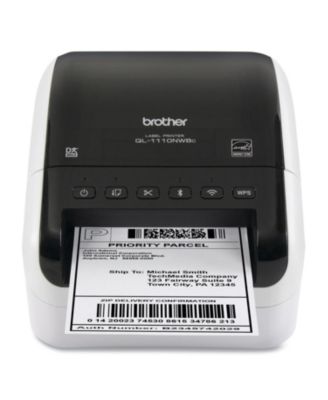 QL1110NWBC 5.9 in. x 6.7 in. x 8.7 in. 69 Labels/Min Print Speed Wide Format Professional Label Printer