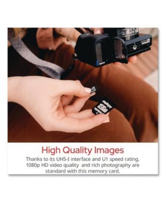 44084 64GB UHS-I V10 U1 Class 10 Premium microSDXC Memory Card with Adapter Up to 90MB/s Read Speed