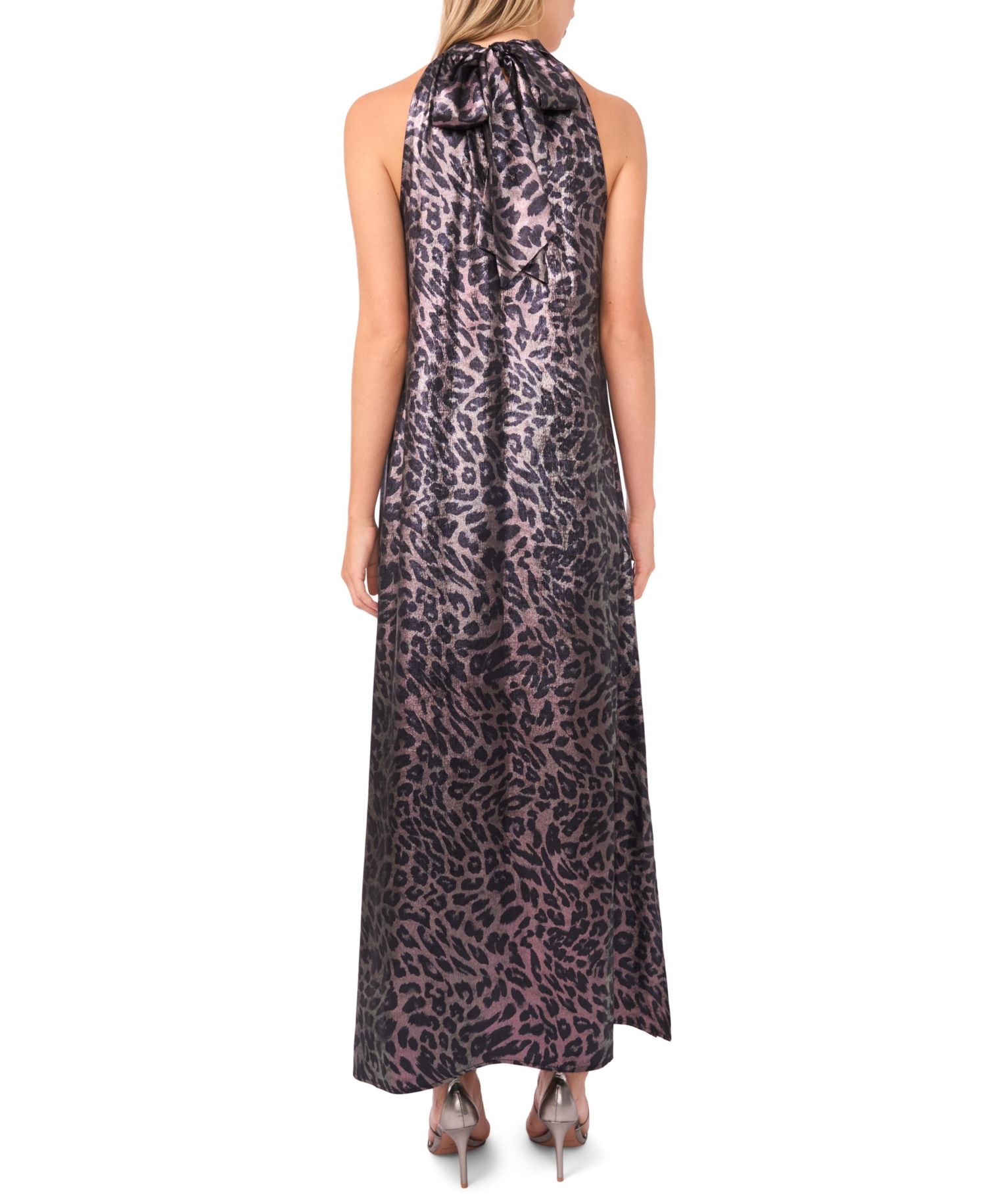 Women's Halter High-Neck Maxi Dress