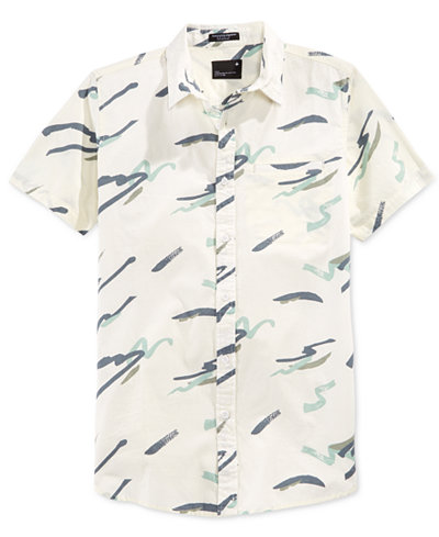 Tavik Men's Porter Abstract-Print Short-Sleeve Shirt