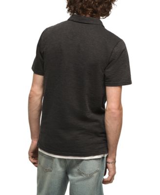 Men's Jacquard Short-Sleeve Polo