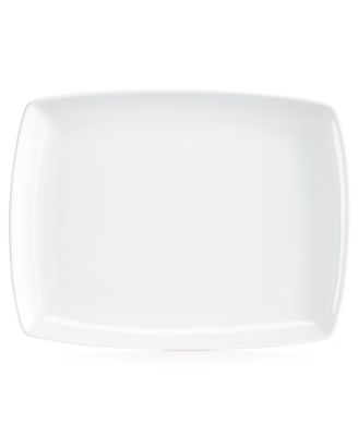 The Cellar - Whiteware Collection 12" Soft Rectangular Platter