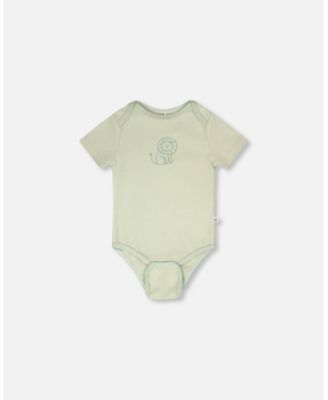 Baby Boys Evolutive Jersey Onesie Sage Green