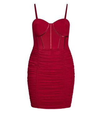 Women's Plus Size Girly Mesh Dress