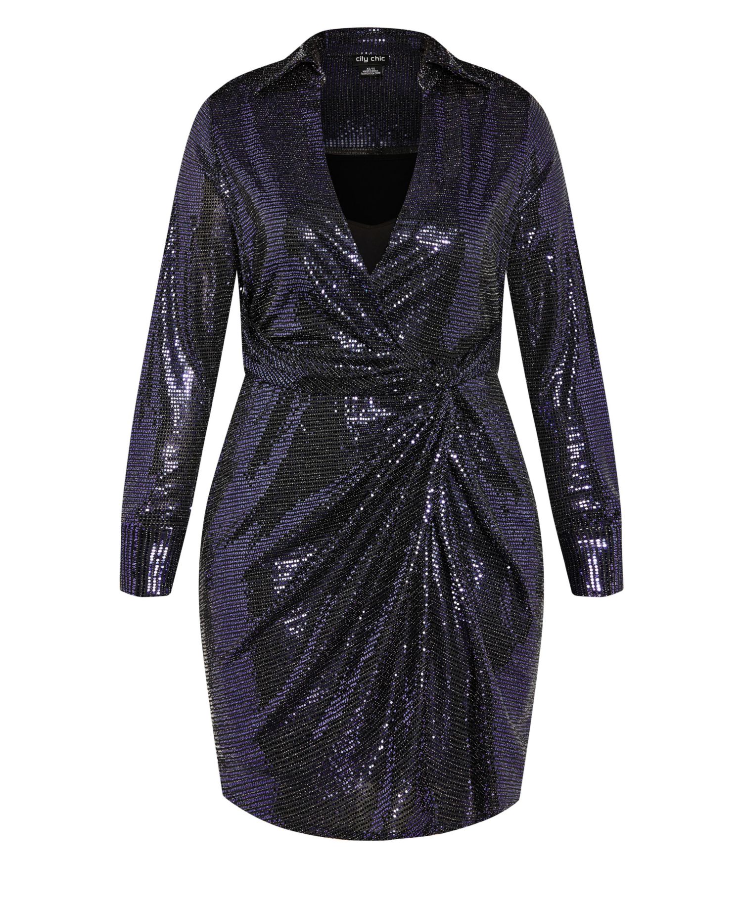 Women's Sequin Glow Dress