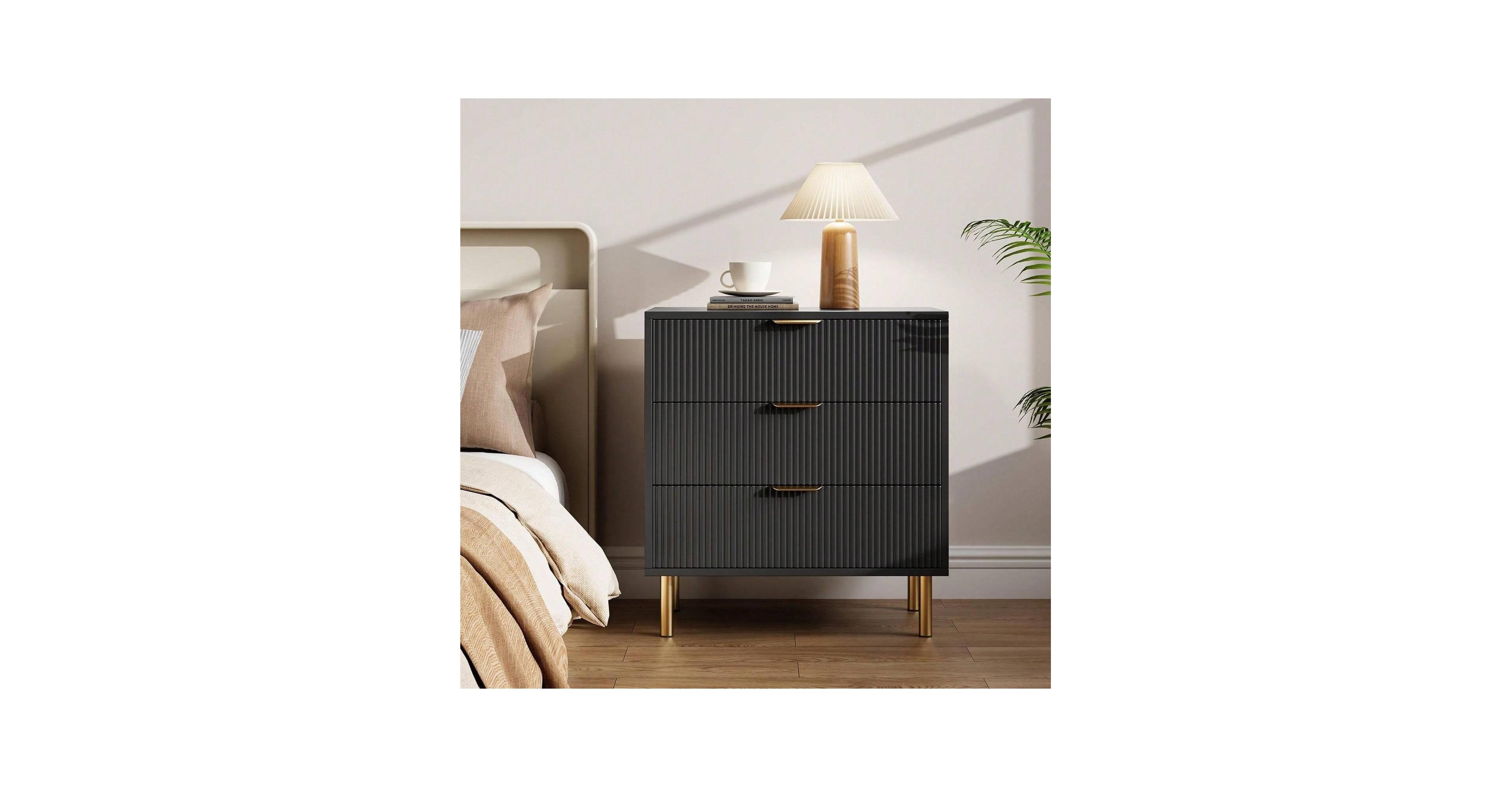 gaomon 3-Drawer Wood Dresser Chest