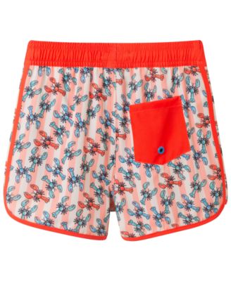 Boys' 2T-5 Crewneck Rash Guard and Printed Shorts, 2-Piece Set