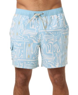 Men's Hermosa Retro Slim-Fit Swim Trunks