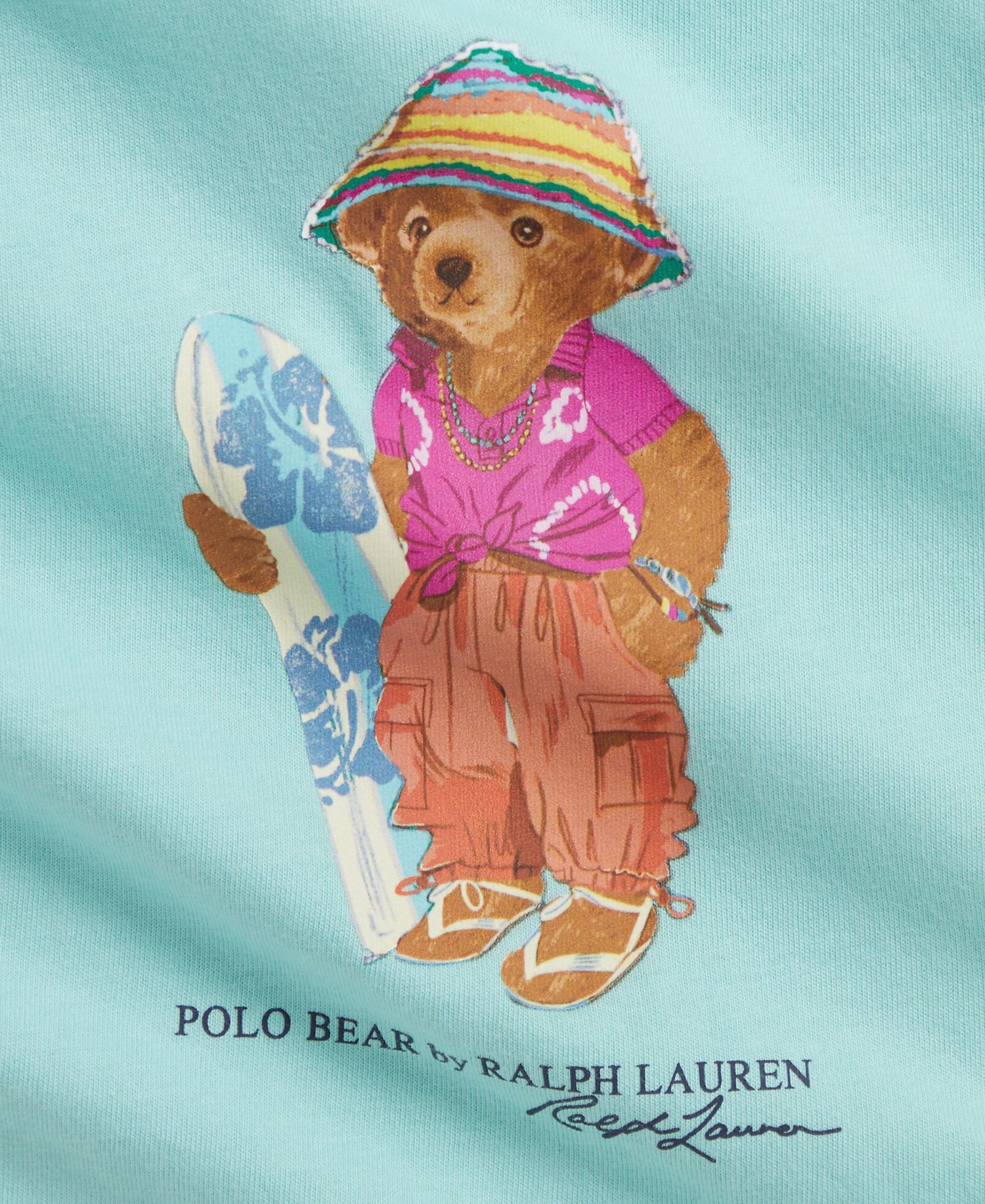 Baby Girls' Polo Bear Crewneck T-Shirt
