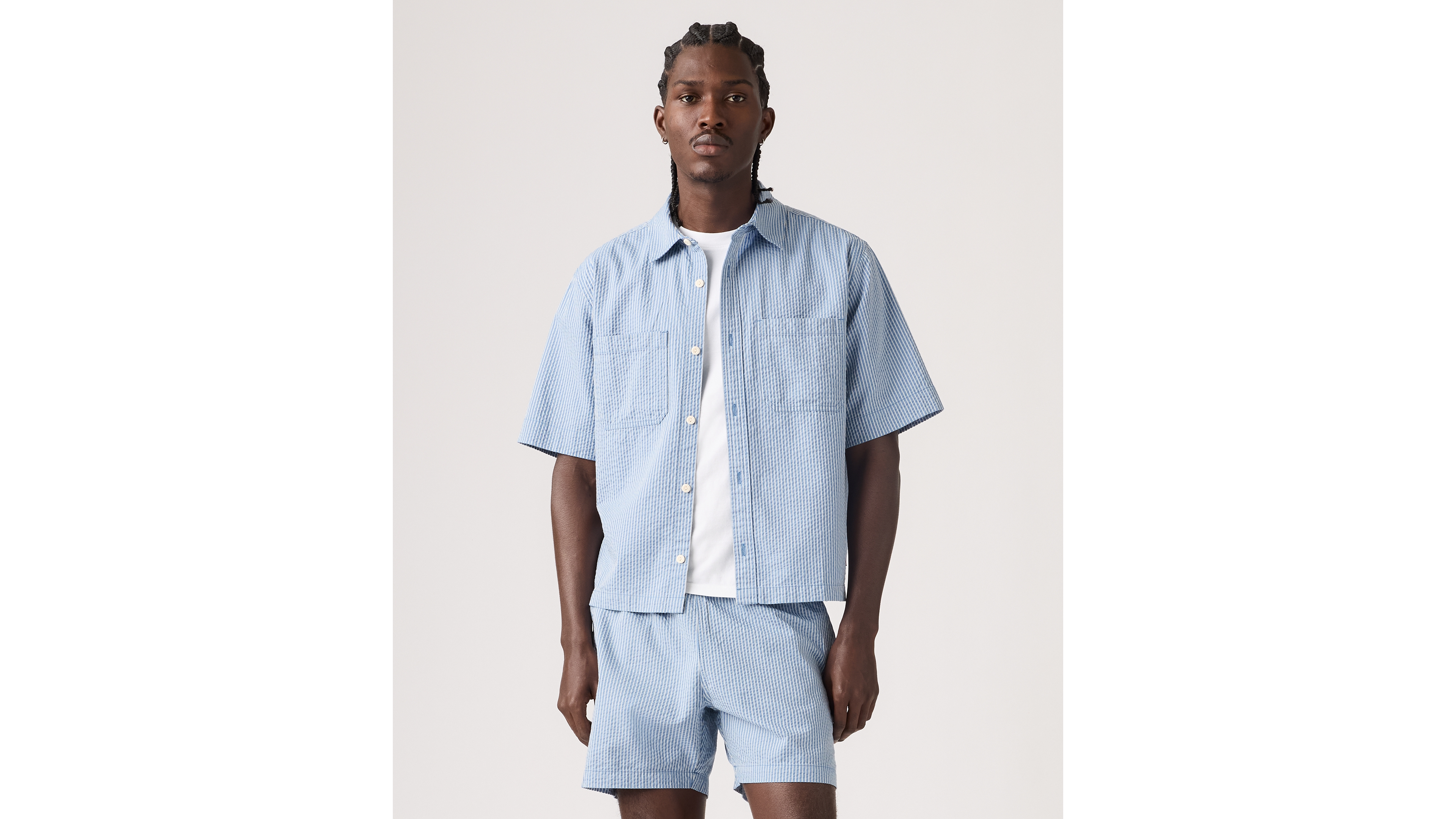 Levi's Men's Short-Sleeve Mechanic Boxy Shirt