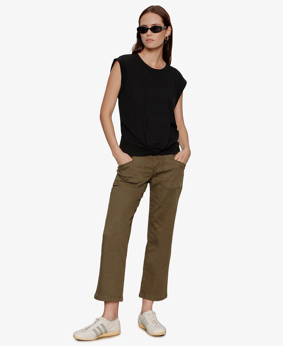 Sanctuary Women's Retreat Wide-Leg Crop Jeans view 2 — MAYCSS fashion products