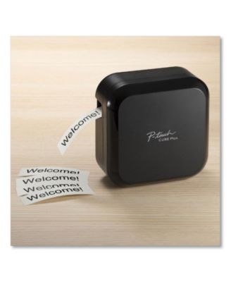 PT-P710BT CUBE 5 in. x 2.6 in. x 5 in. 20 mm/s Print Speed Wireless Label Maker