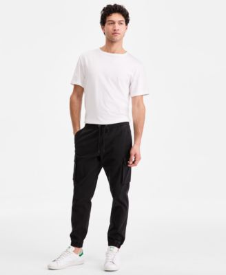 Men's Garment-Dyed Cargo Jogger Pants
