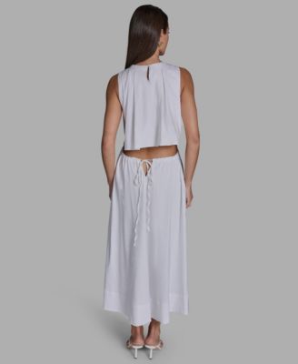 Women's Crewneck Midi Dress