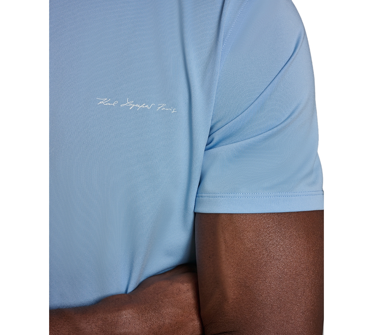 Karl Lagerfeld Paris Men's Short-Sleeve Rashguard