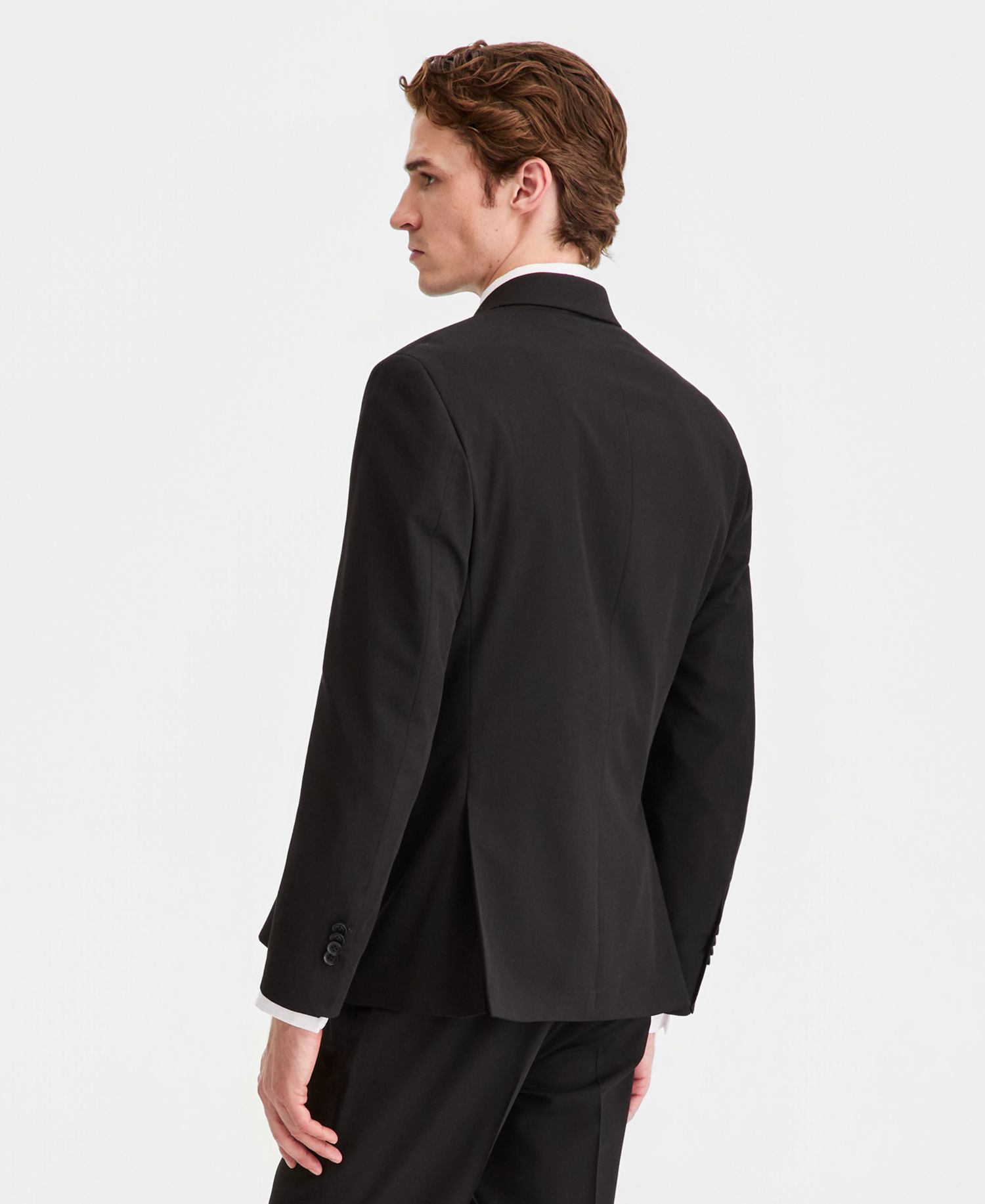 Men's Double-Breasted Slim-Fit 2-Piece Suit